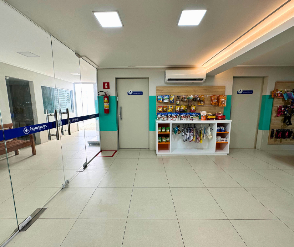 Corredor dos consultórios