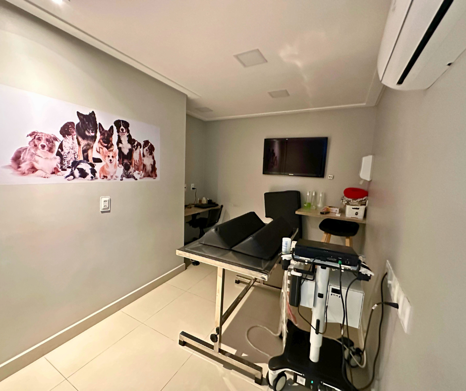 Sala de ultrassonografia